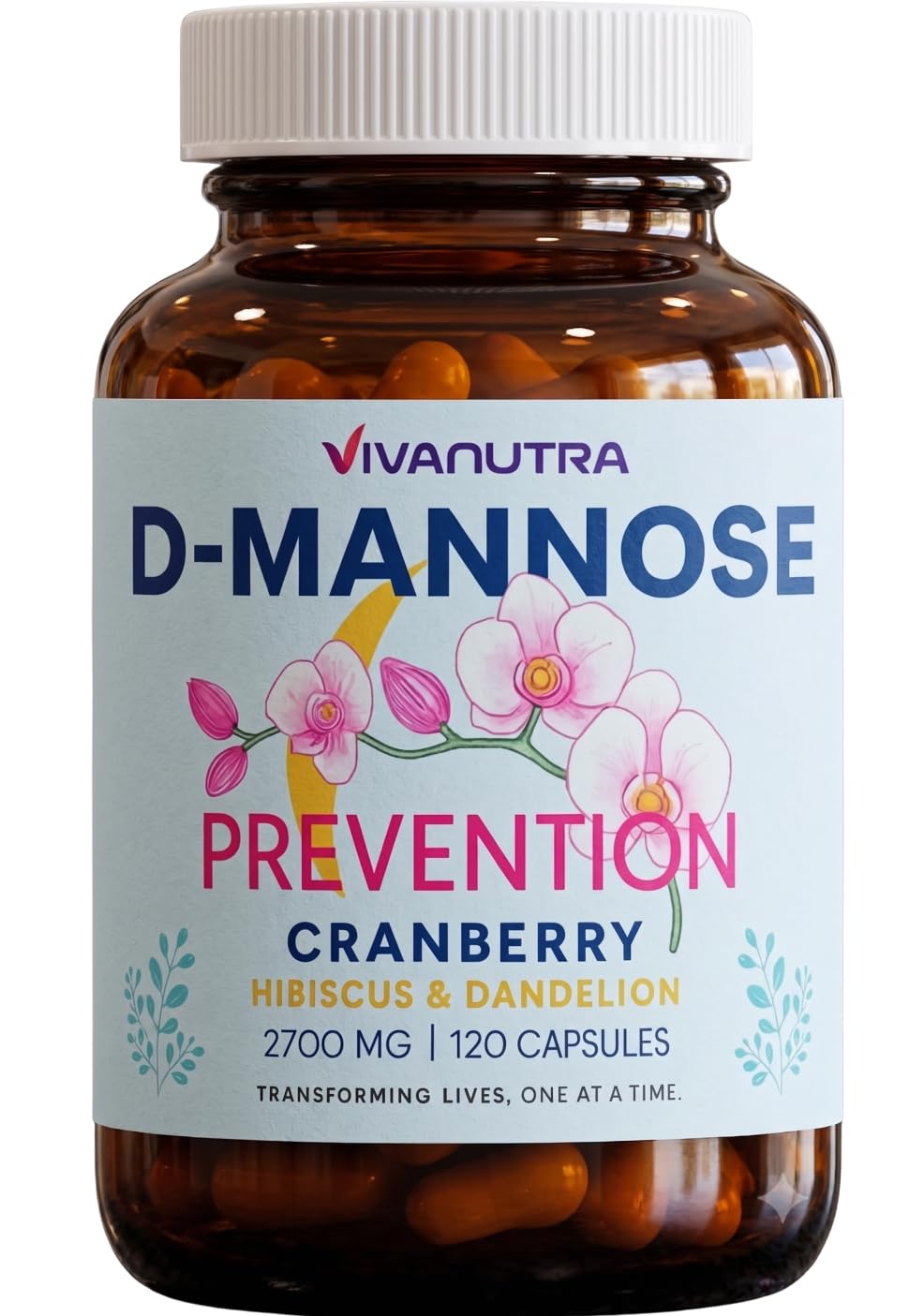 VIVANUTRA Urinary Tract Health Supplement For Women - Daily Bladder & PH Support Capsules 120 Count