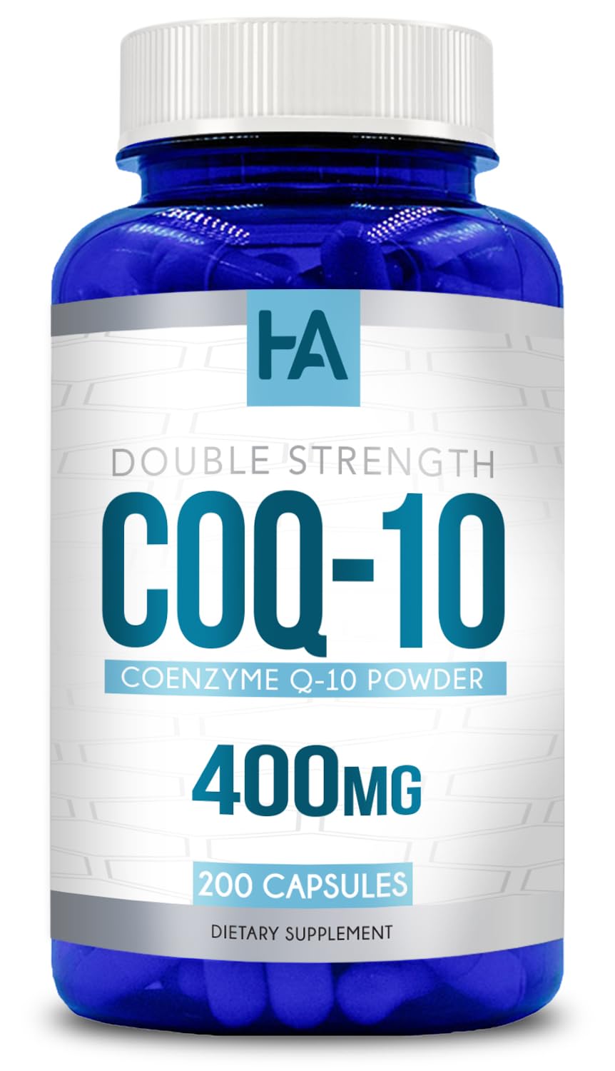 Healing Awakening CoQ10 400mg Capsules 200 Count