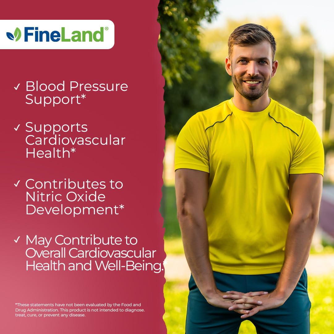 FineLand Beet Root Capsules 20:1 Extract, 120 Capsules