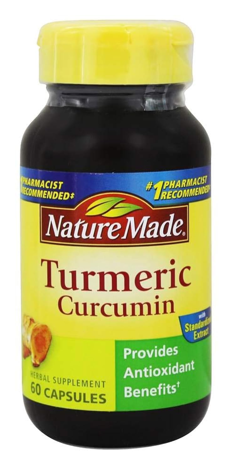 Nature Made Turmeric Curcumin Capsules 60 Count