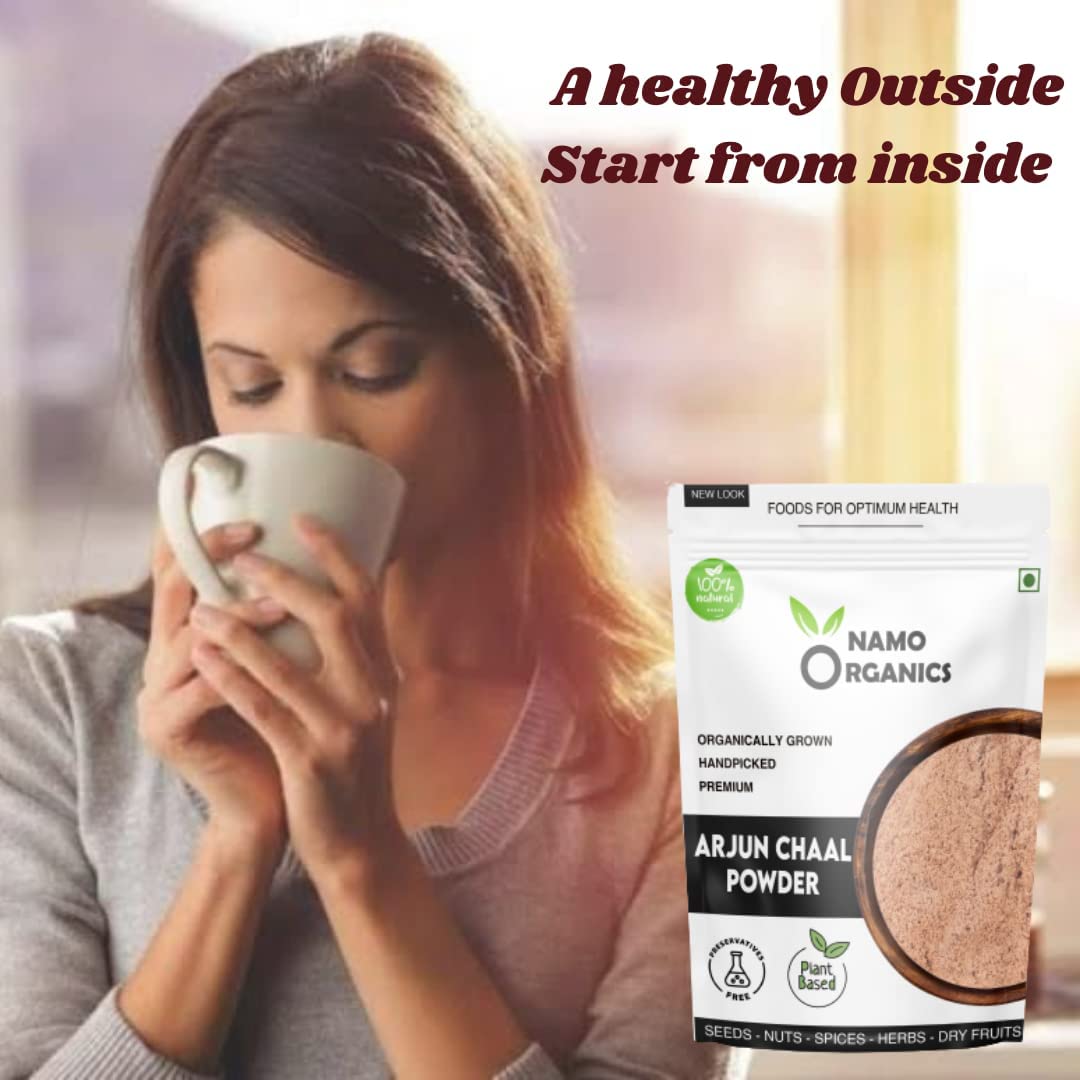Kaxilu Organic Arjun ki Chaal Powder, 500 Gm