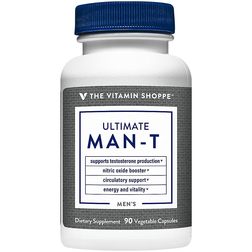 The Vitamin Shoppe Testosterone Booster Capsule 1 Count