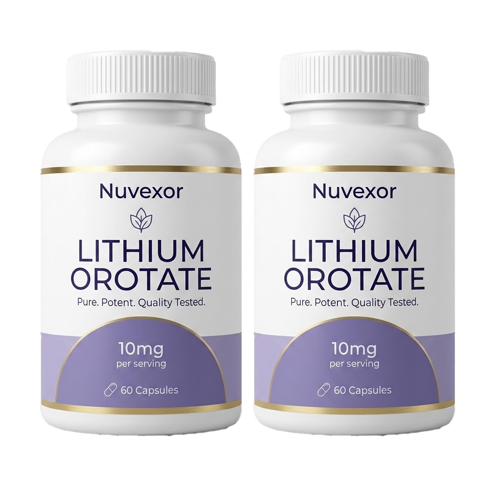 Gouiia Nuvexor Lithium Orotate, 60 Capsules