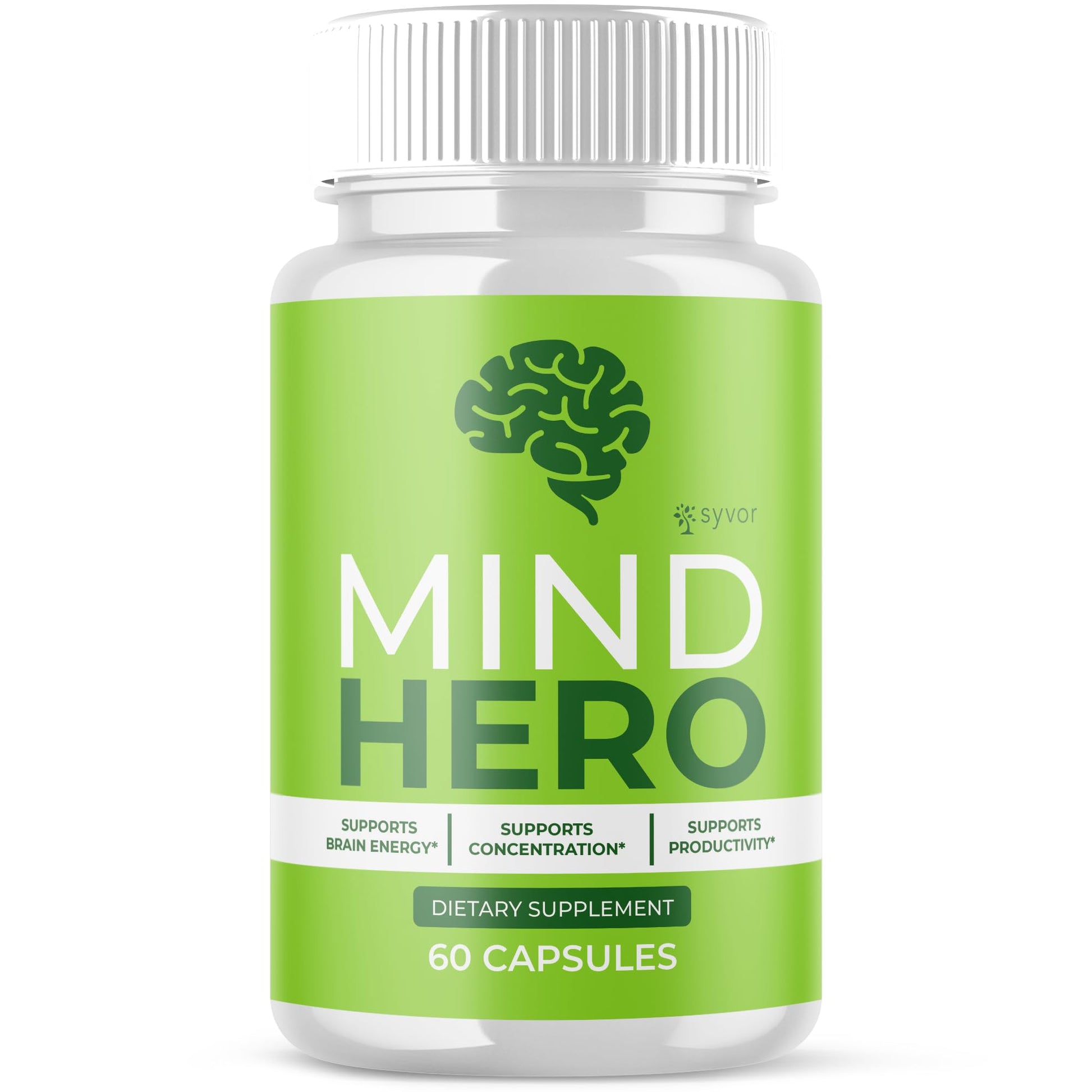 Syvor Mind Hero Capsules 60 Count
