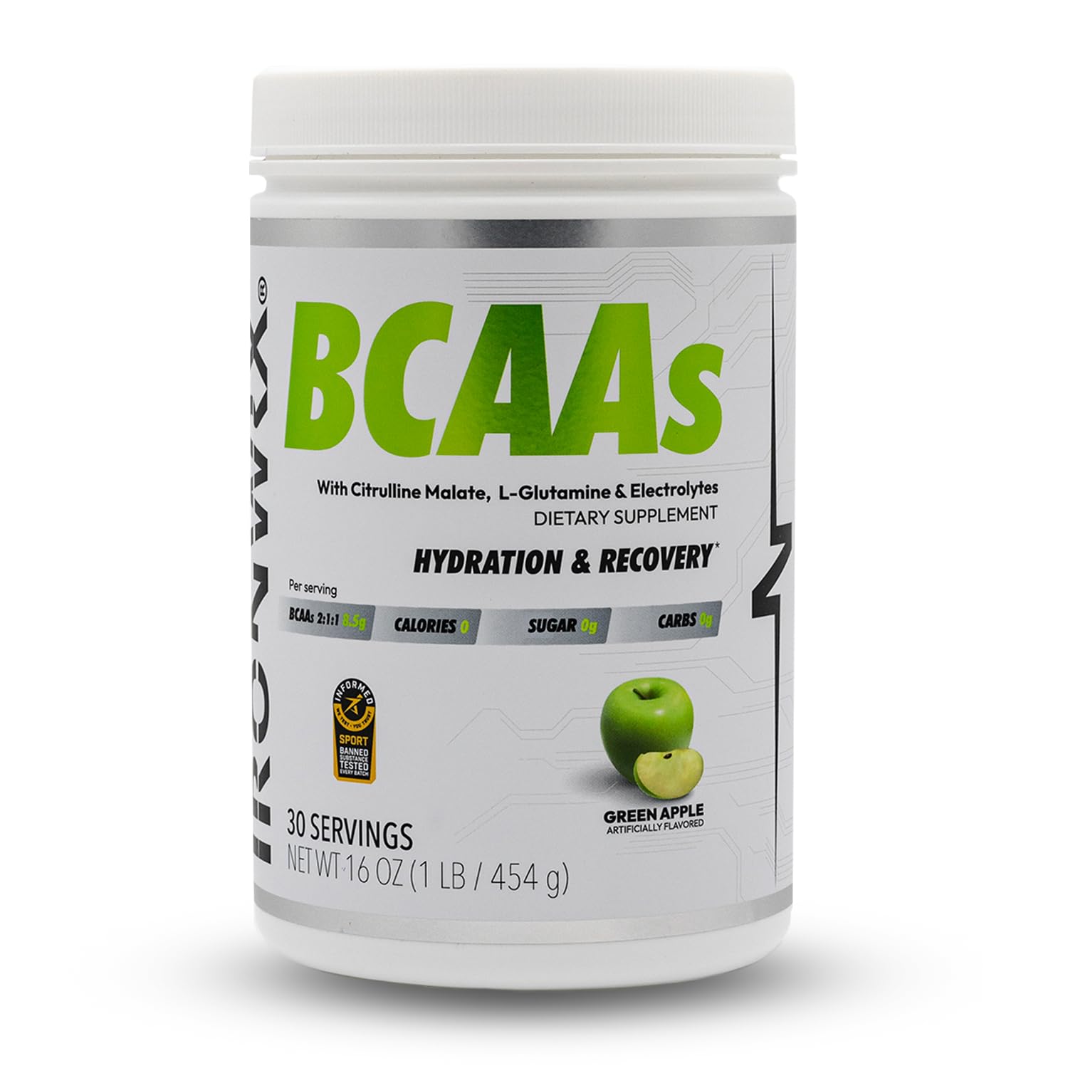 IRONWRX BCAA Powder 16 Servings