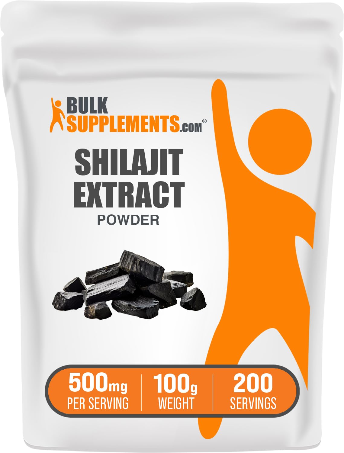 BulkSupplements Shilajit Extract Powder - Fulvic Acid, 3.5 oz