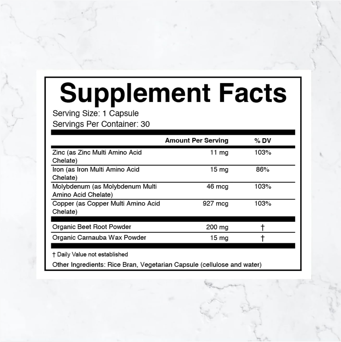 THREAD Performance Daily Edge Capsules, 30 Capsules