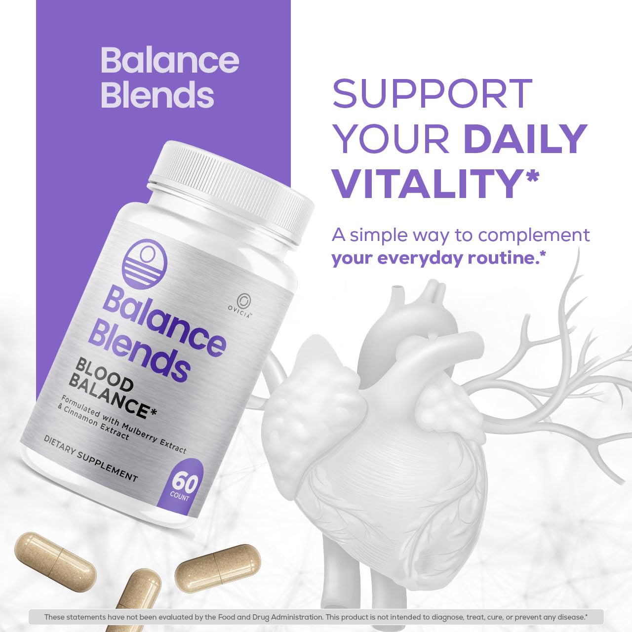 OVICIA Balance Blends Capsules 180 Capsules