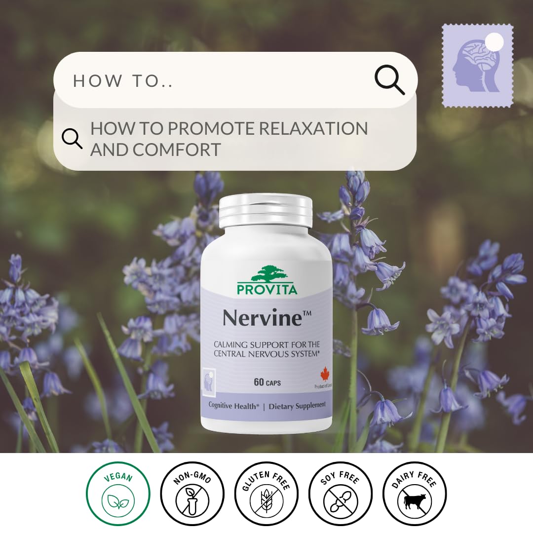 PROVITA Nervine Capsules 120 Count
