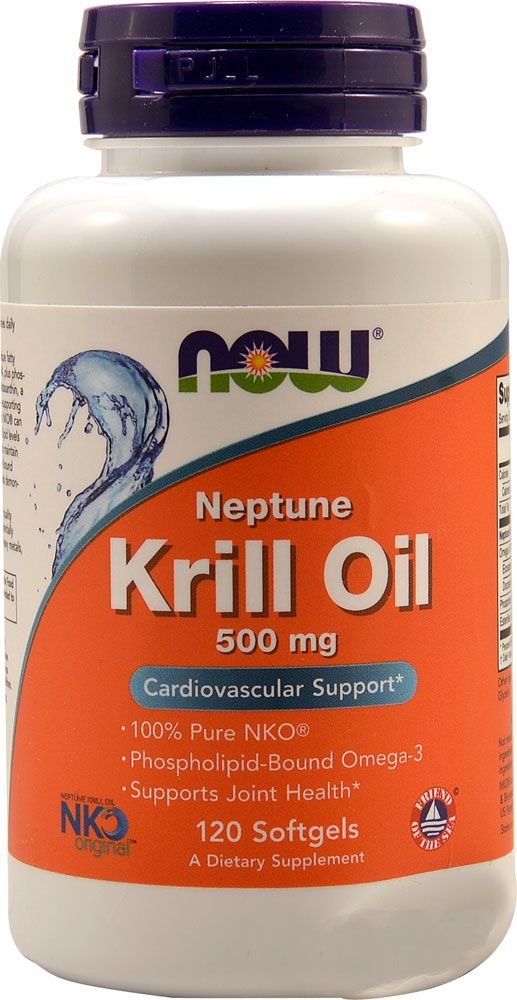 NOW Foods Neptune Krill Oil 500 mg Softgels, 120 Count