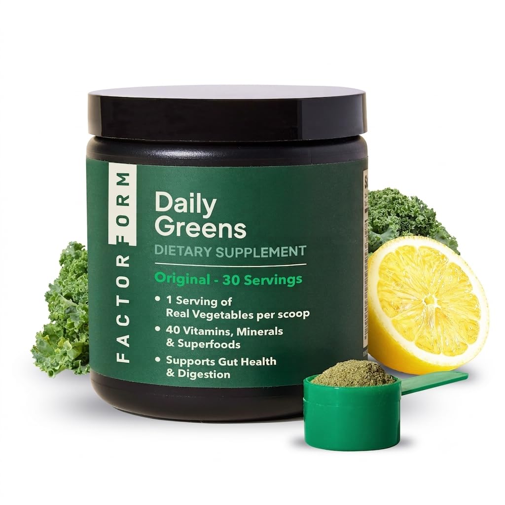 FACTOR FORM Daily Greens Superfood Powder 8.1 oz