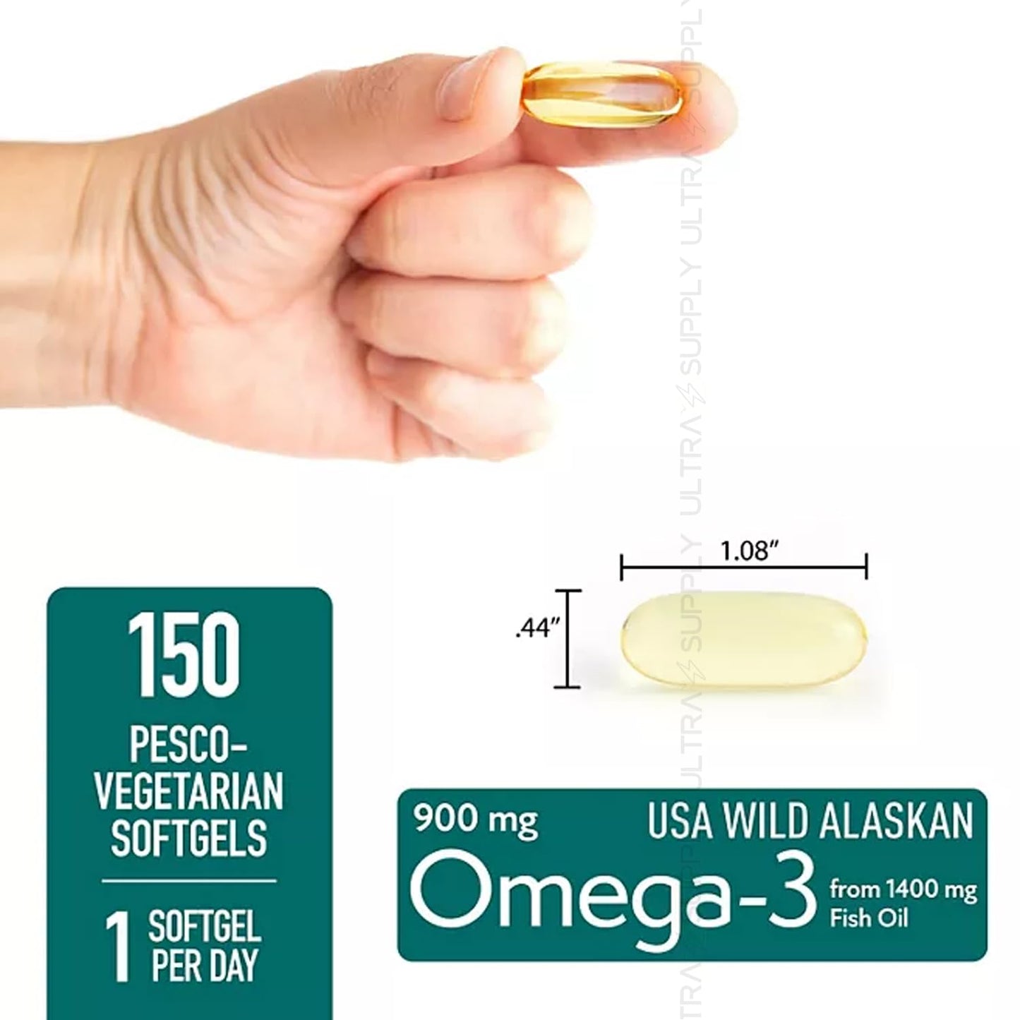 Generic Members Mark Omega 3 Fish Oil Softgels 150