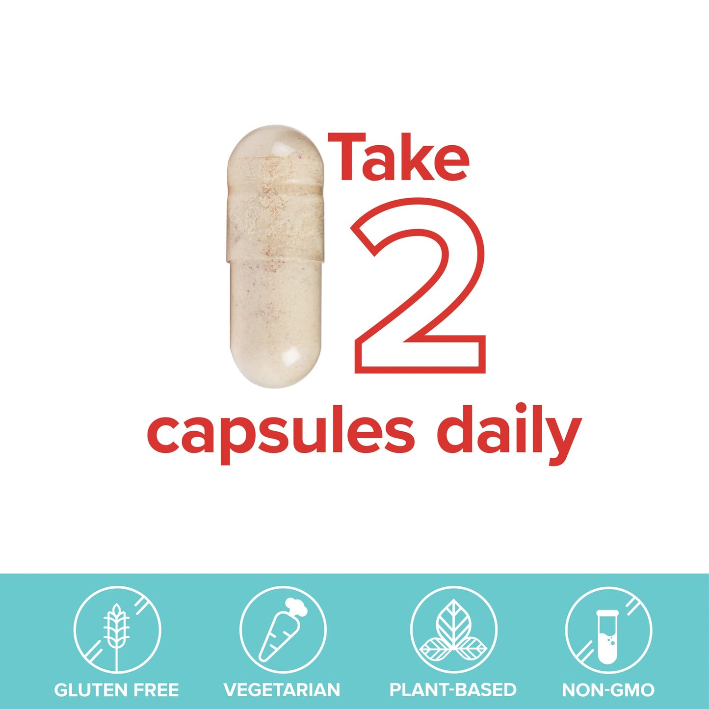 Vibrant Health Gigartina Red Marine Algae Capsules, 60 Count