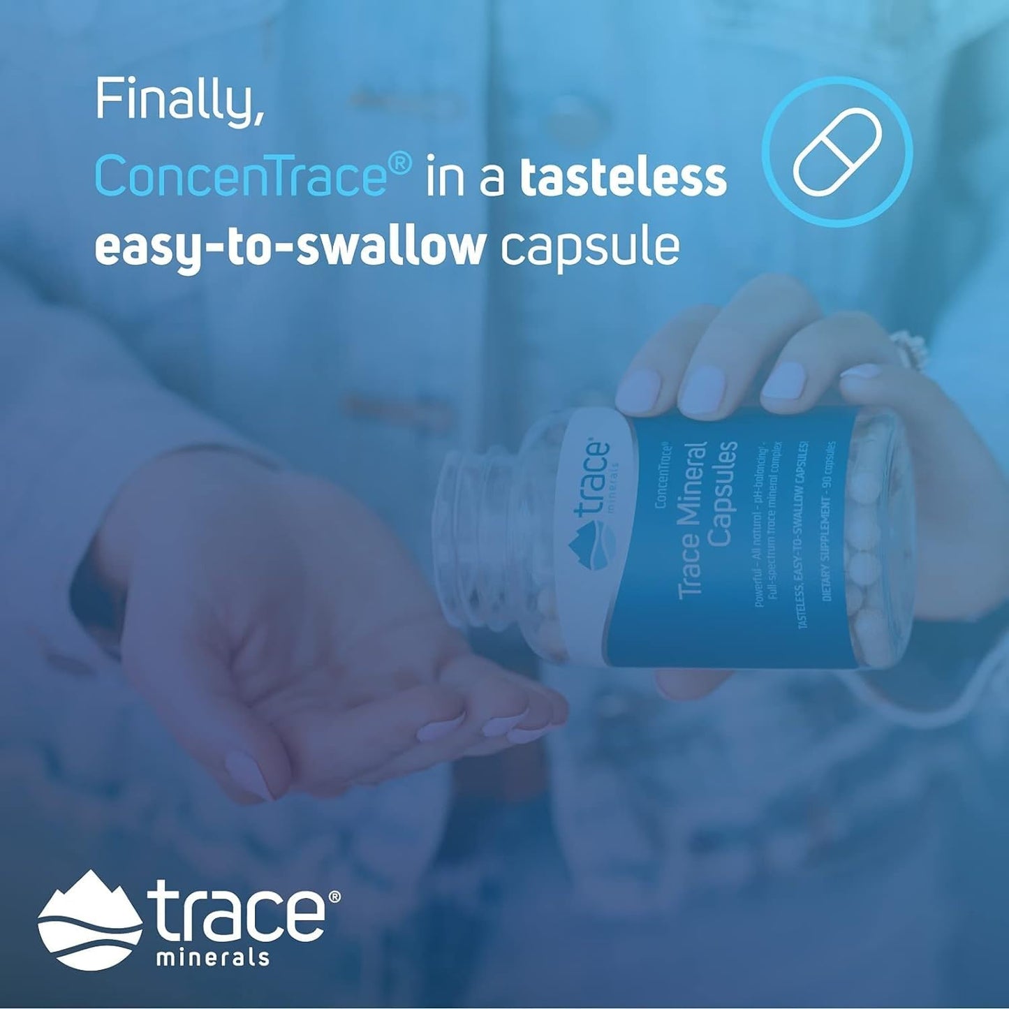 Trace Minerals ConcenTrace Capsules 90 Count