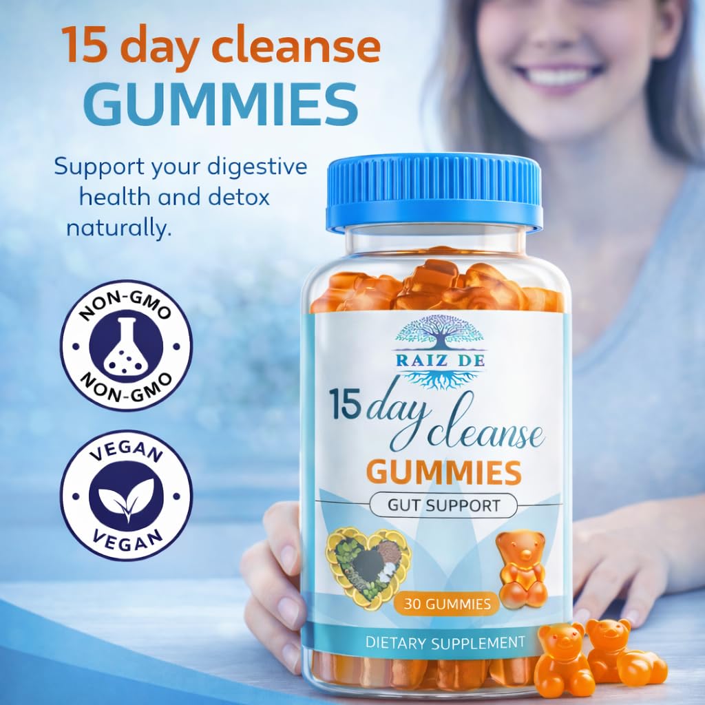 Raiz DE 15-Day Cleanse Gummies 30 Count