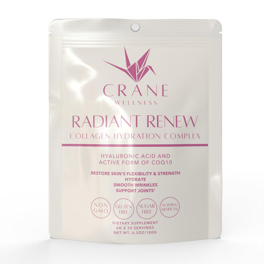 CRANE WELLNESS Radiant Renew Marine Collagen Complex Powder 6.35 oz