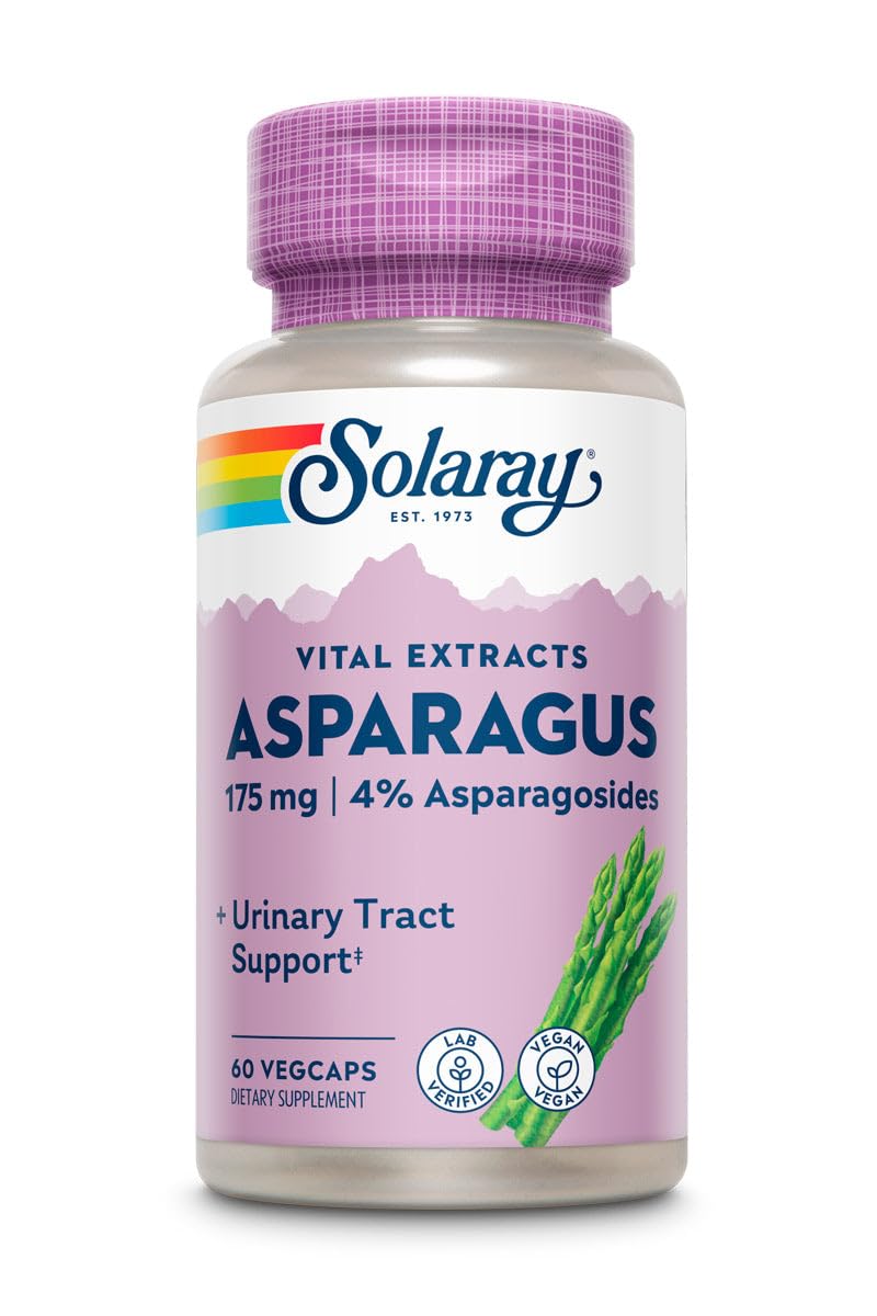 Solaray Asparagus 175 mg Per Capsule Capsule 1 Count