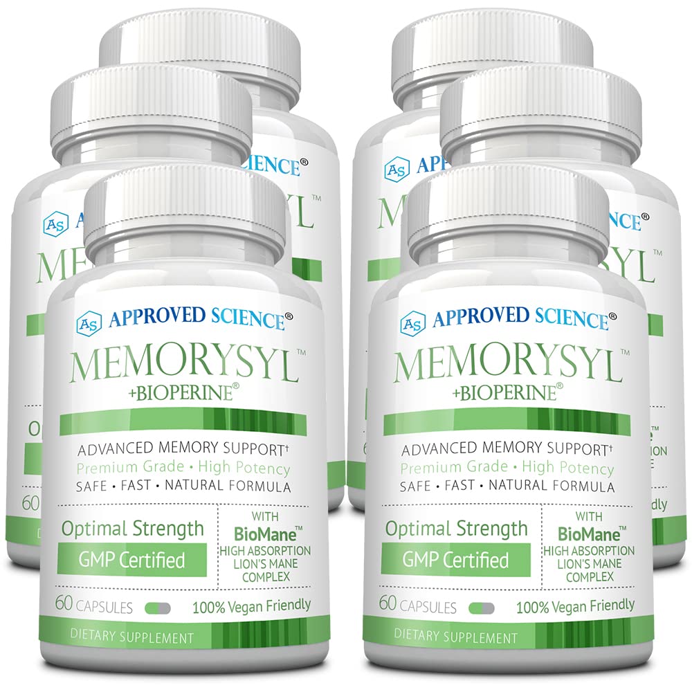 Approved Science MemorySyl Memory Boosting Supplement Capsule, 360 Capsules