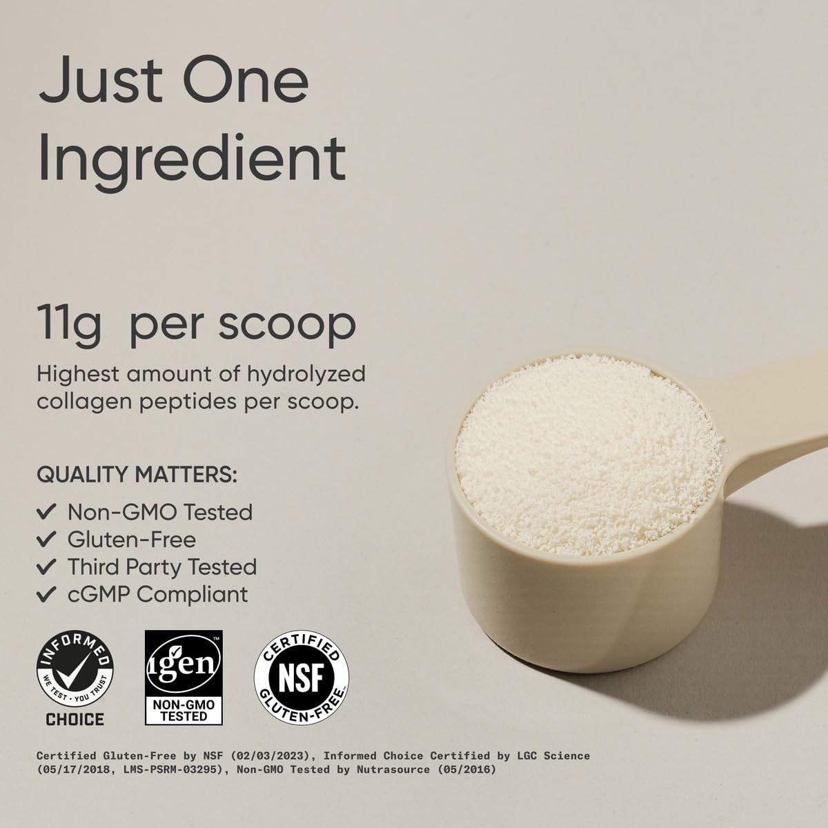 Sports Research Collagen Peptides Protein Powder 16oz