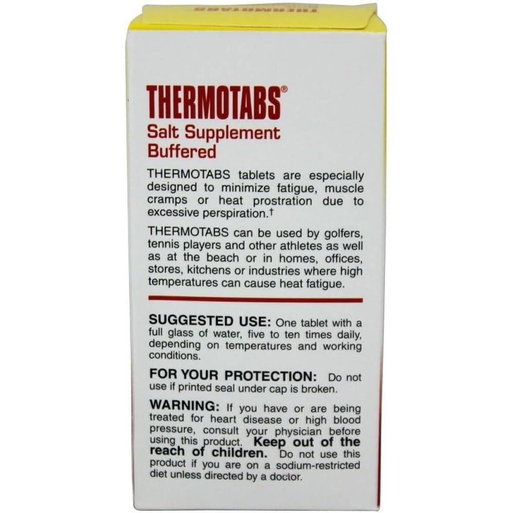 Thermotabs Salt Supplement Buffered Tablets 200 Tablets