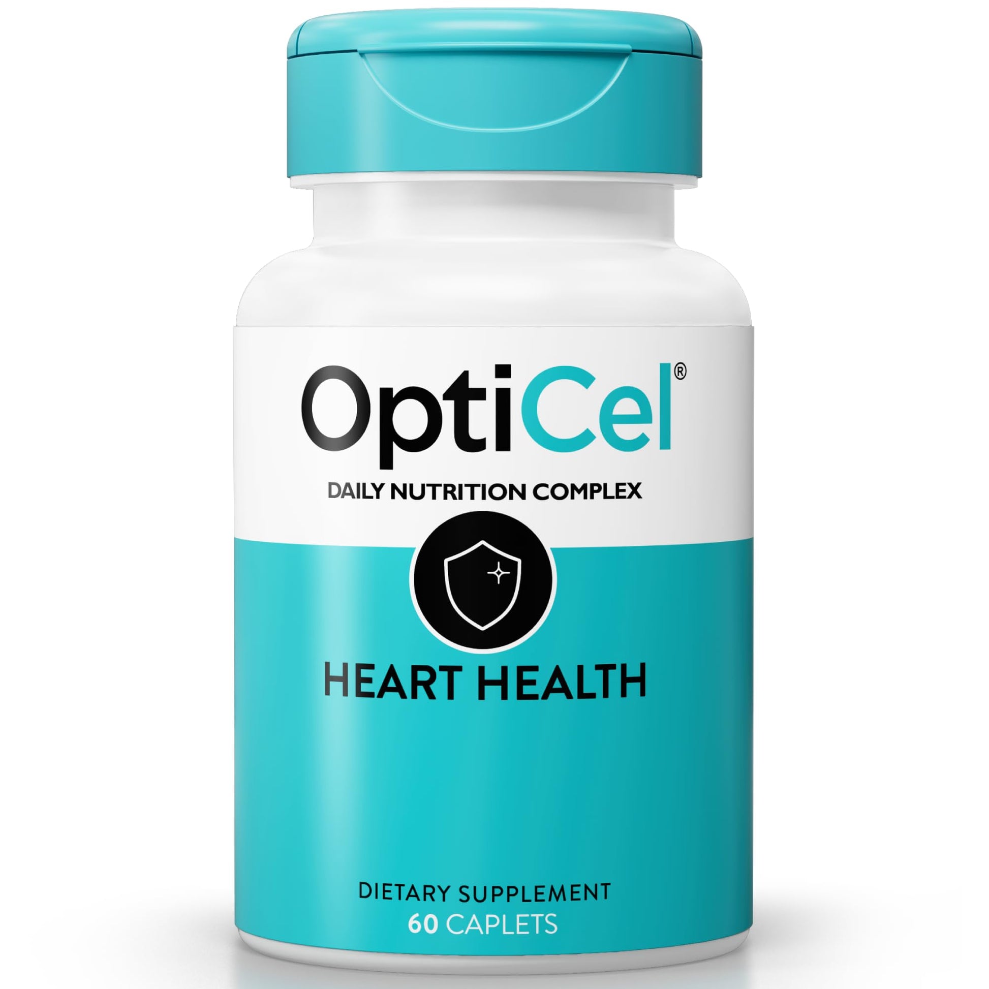 OptiCel Heart Health Caplet, 60 Count