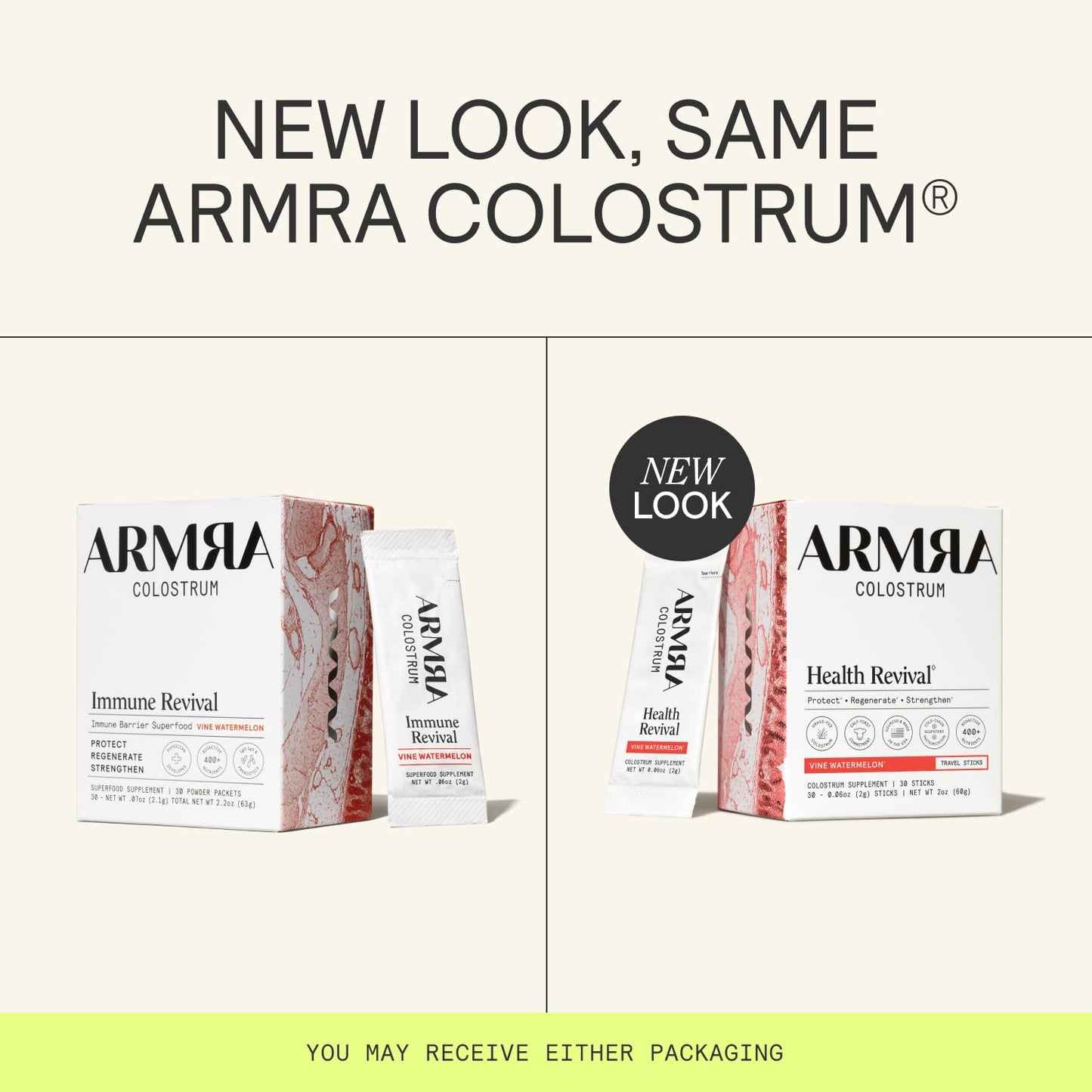 ARMRA Colostrum Powder 2-Pack 30 Servings