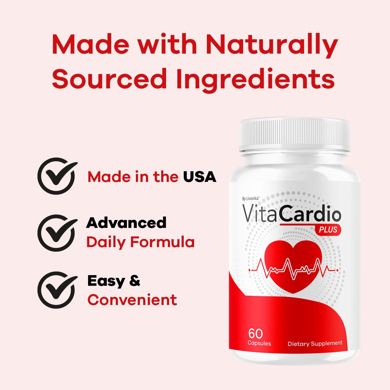Pharmagetics VitaCardio Plus Capsules 120 Capsules