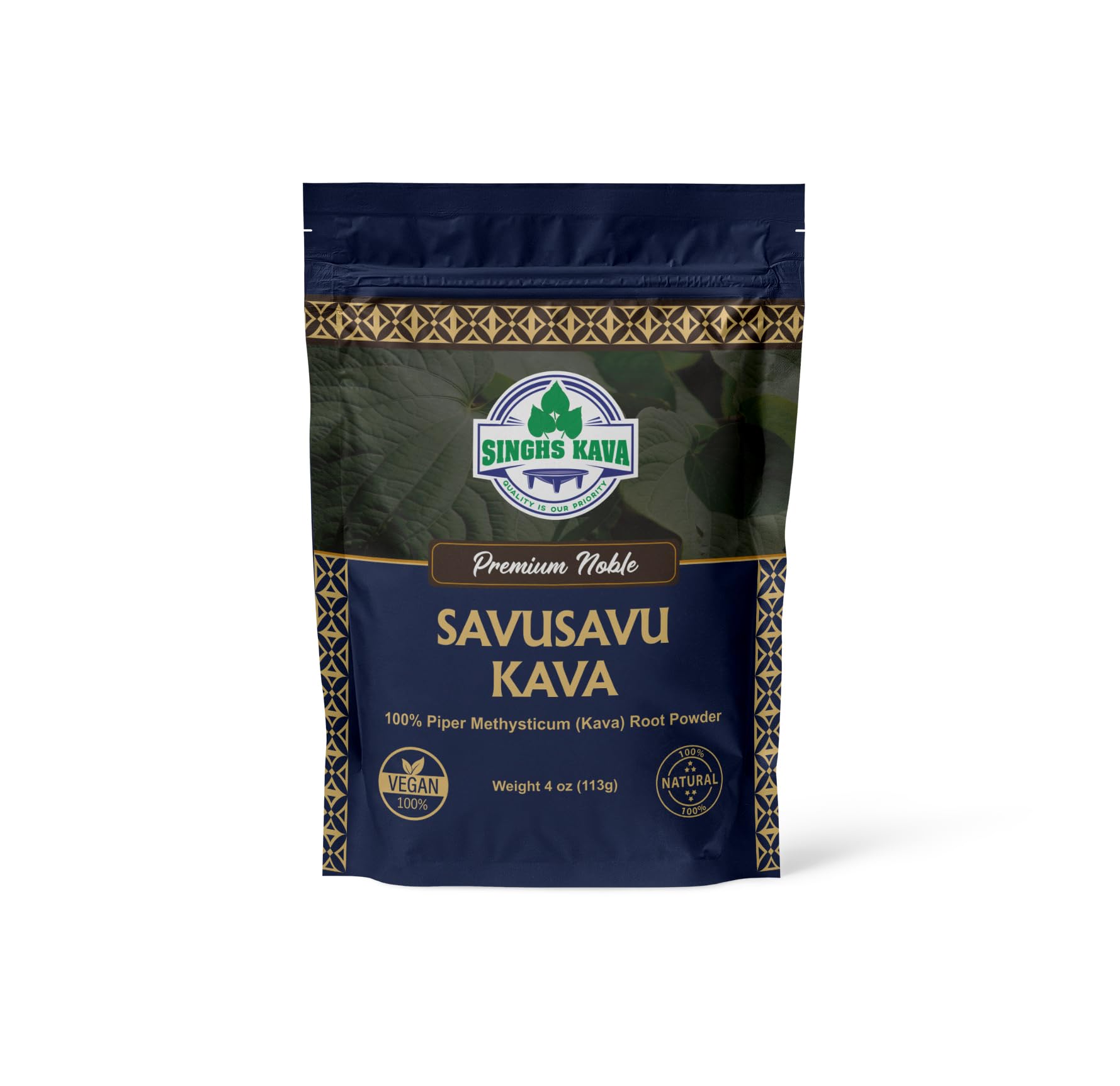 SINGHS Noble Fiji Kava Savusavu Kava Powder 16oz