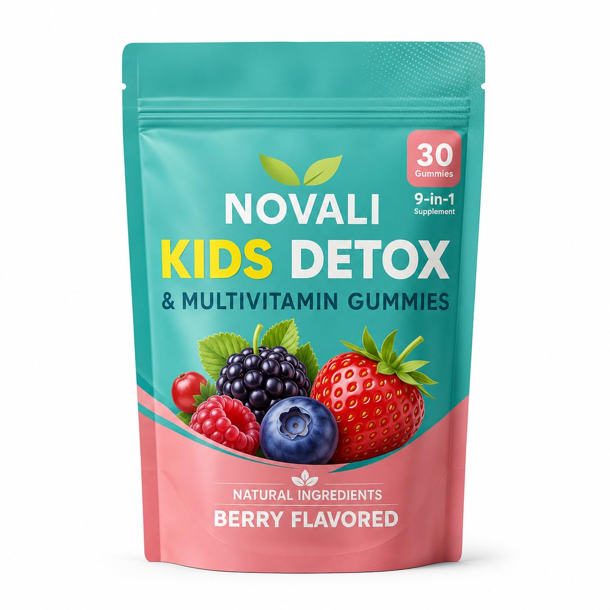 Healthy Flow NOVALI Kids Multivitamin Gummies, 60 Count