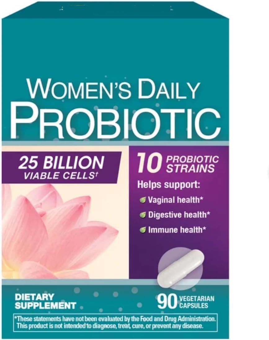 Generic Women's Daily Probiotic Capsule, 90 Capsules