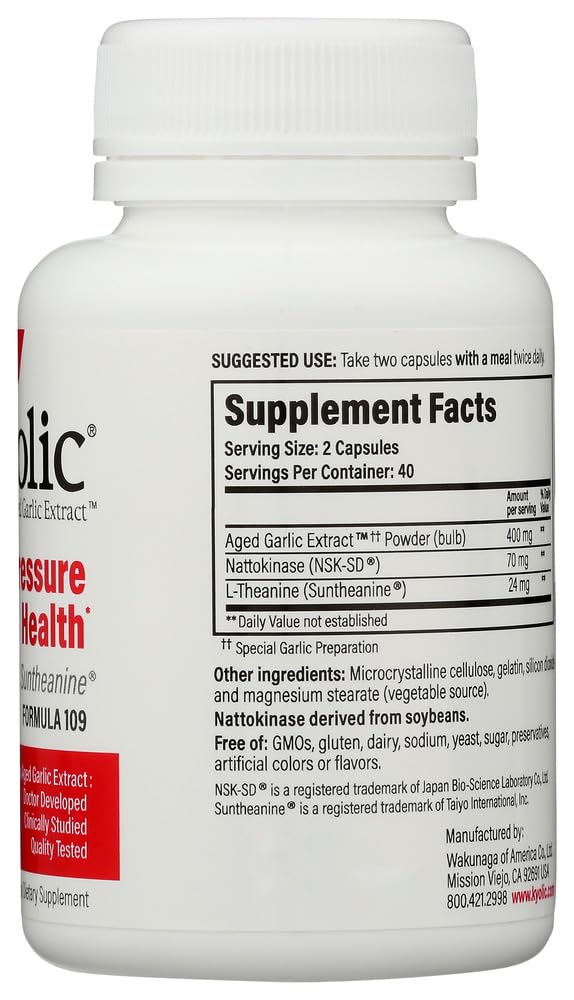 Kyolic Formula 109 Capsule, 1 Count