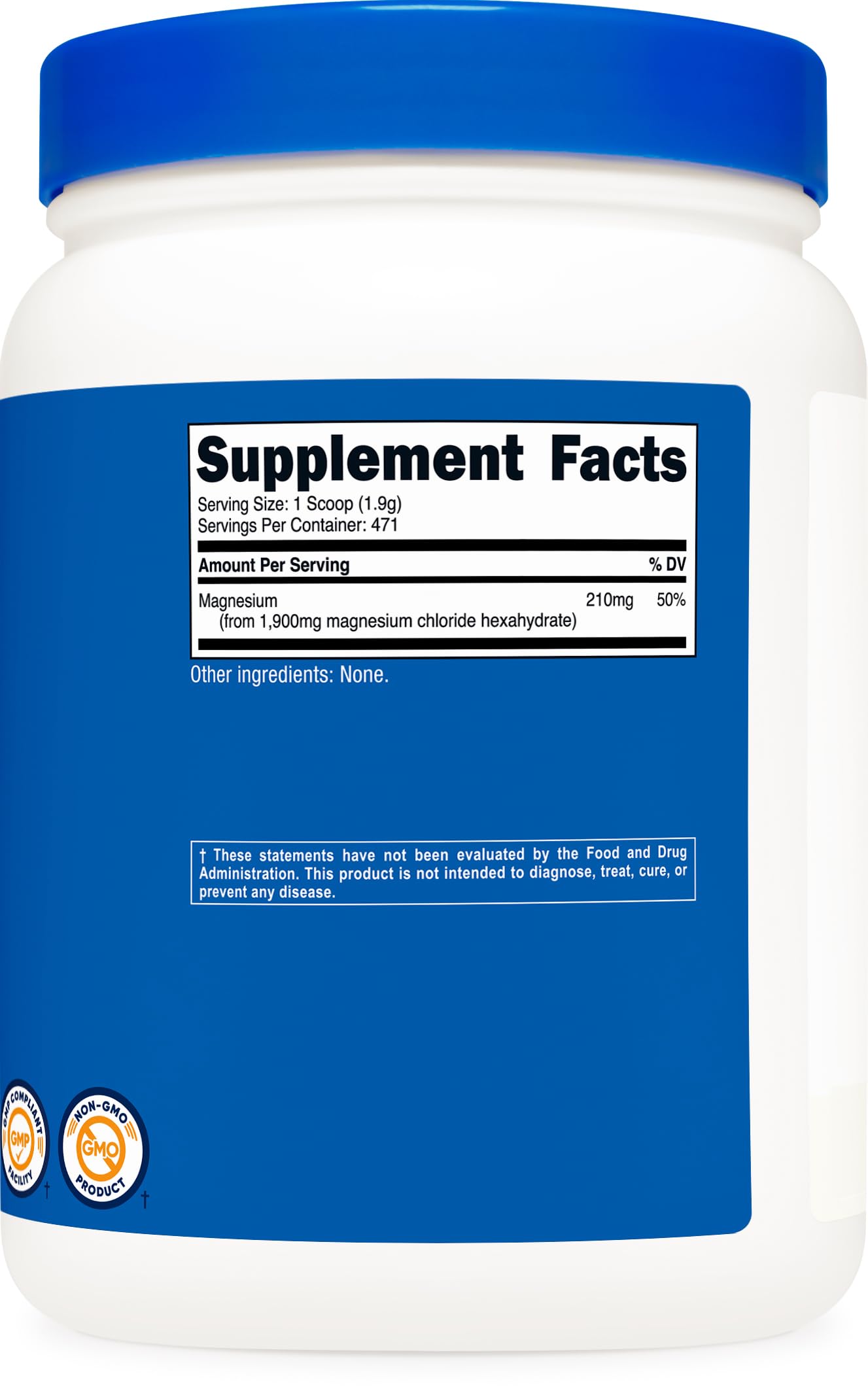 Nutricost Magnesium Chloride Powder 32.4 Ounce