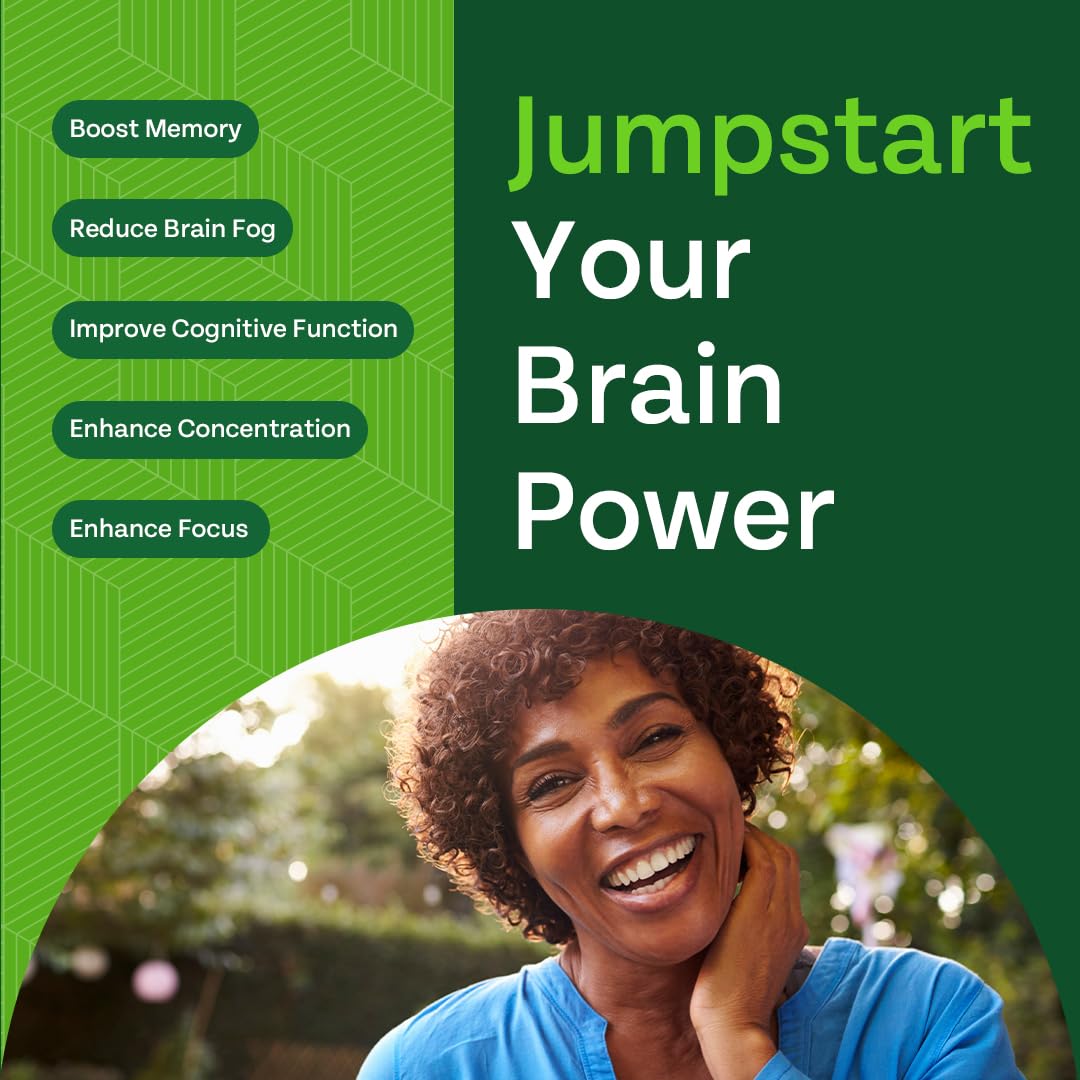GREEN VALLEY NATURALS Advanced Brain Power Capsule 60 Count