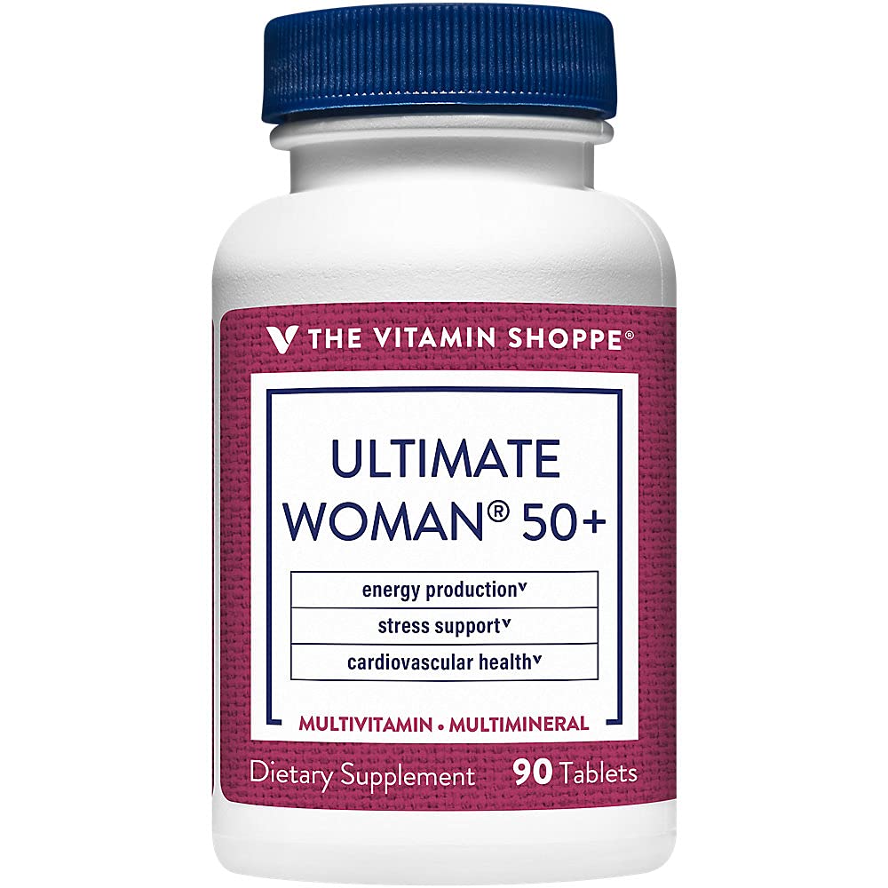 The Vitamin Shoppe Ultimate Woman 50+ Multivitamin Tablet, 90 Tablets