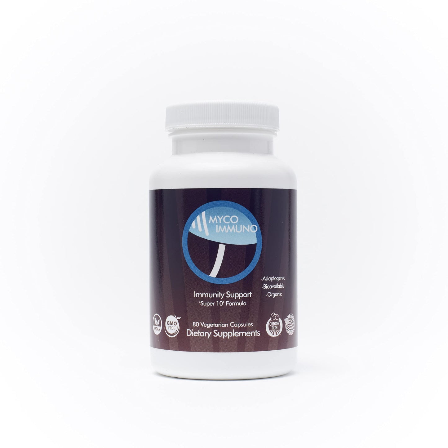 SNANA Myco Immuno Super 10 Mushroom Blend Immunity Capsule 1 Count