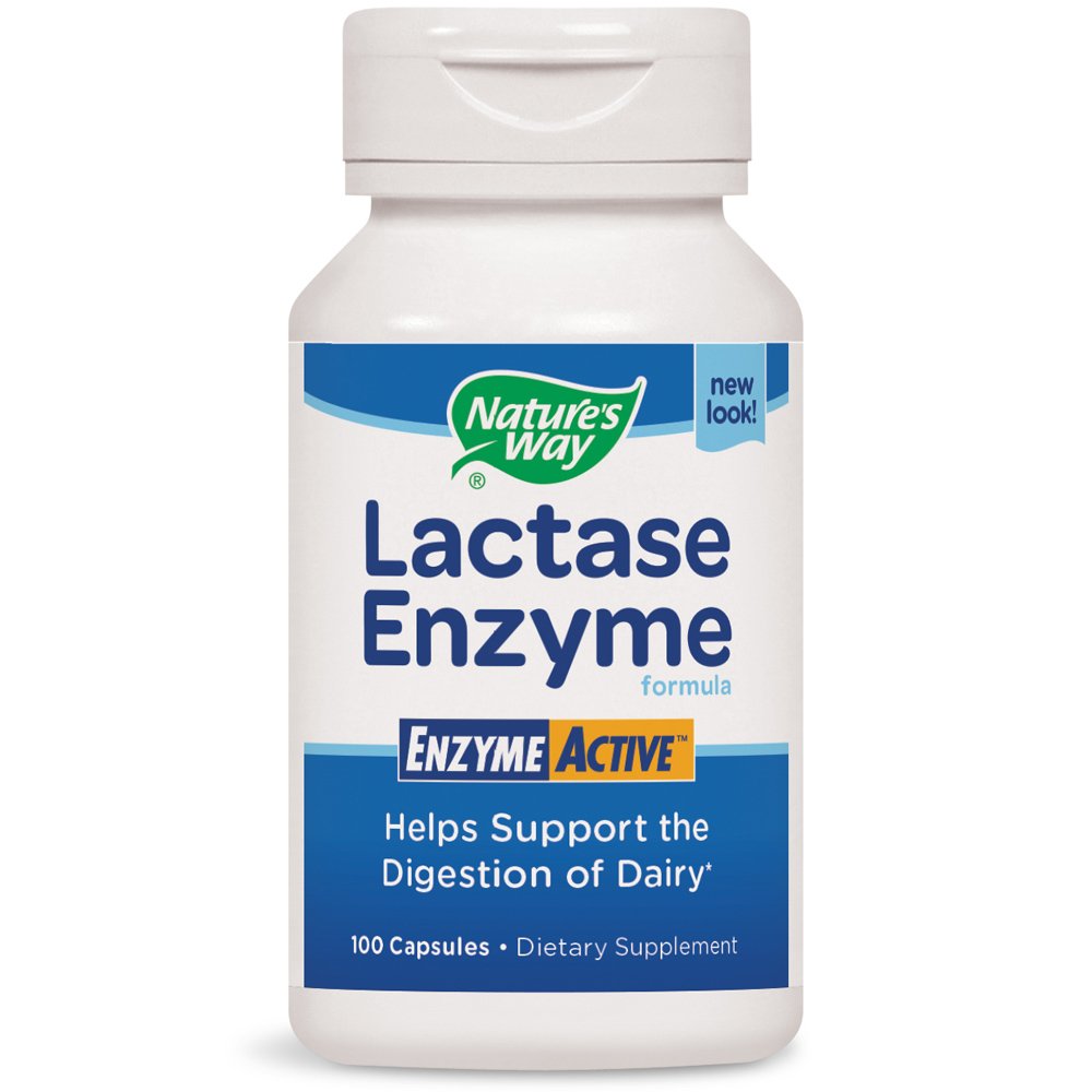 Nature's Way Lactase Formula Capsules, 200 Capsules
