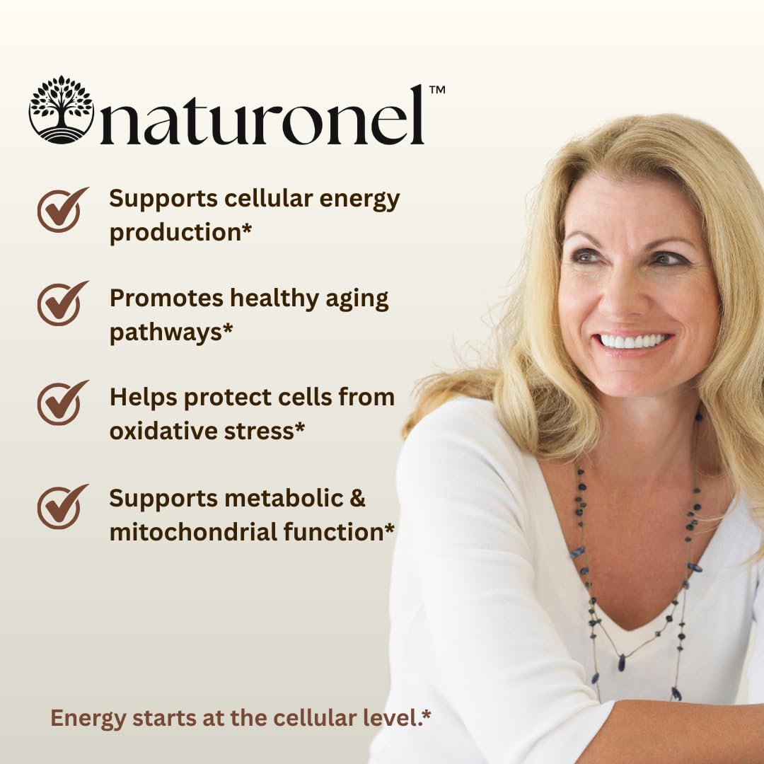 Naturonel Ultimate Cellular Health NAD NMN Pathway Formula with Resveratrol 60 Capsules