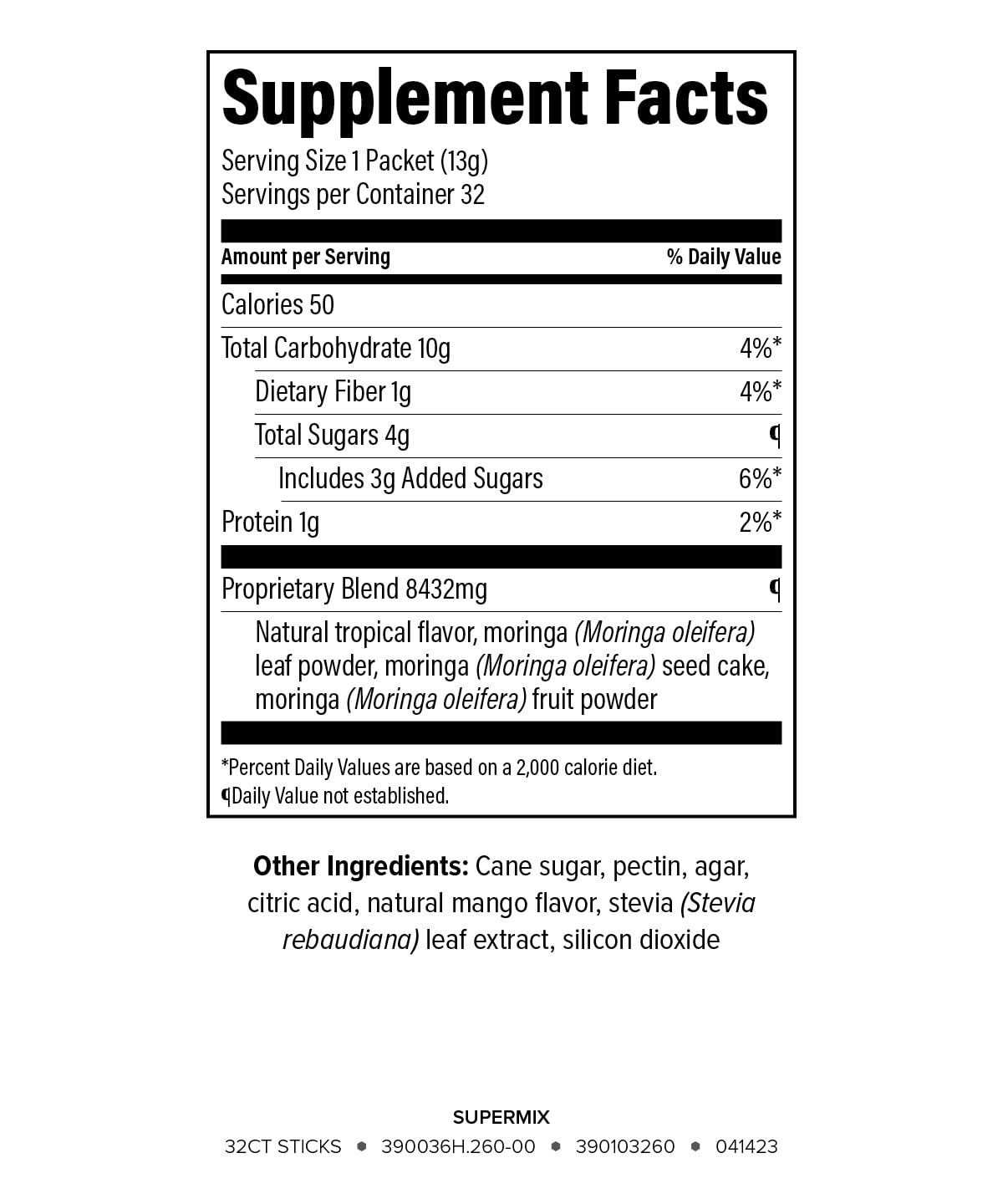 Isagenix SuperMix Moringa Superfood Powder, 14.6 oz