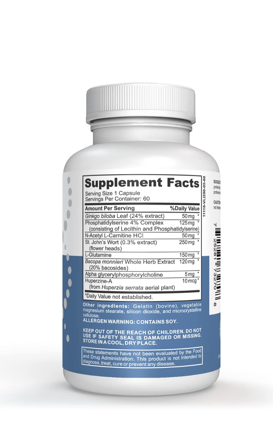 StarPass Labs Advanced Memory Formula Extreme Brain Booster Capsule 60 Count