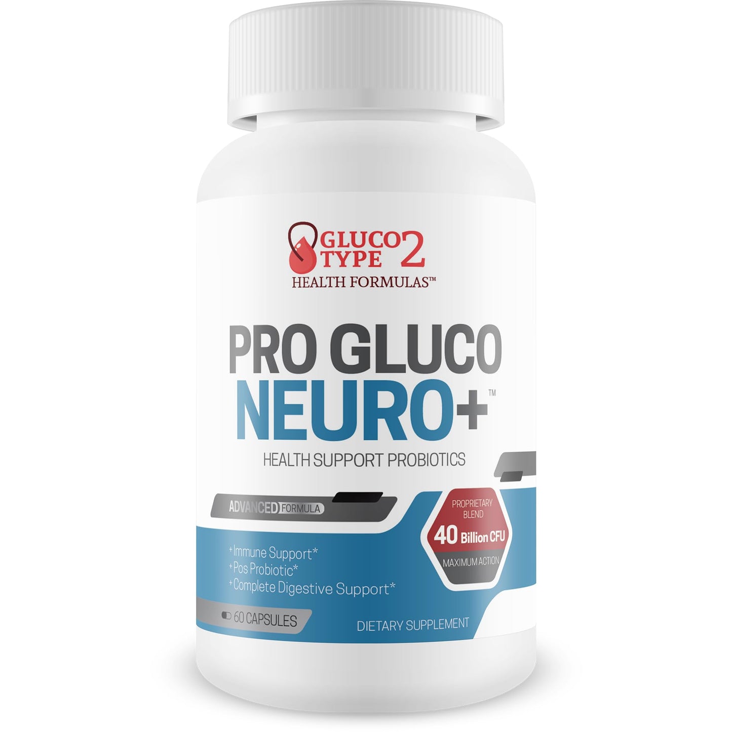 Unknown Pro Gluco Neuro + Probiotic Health Support Capsule 1 Count