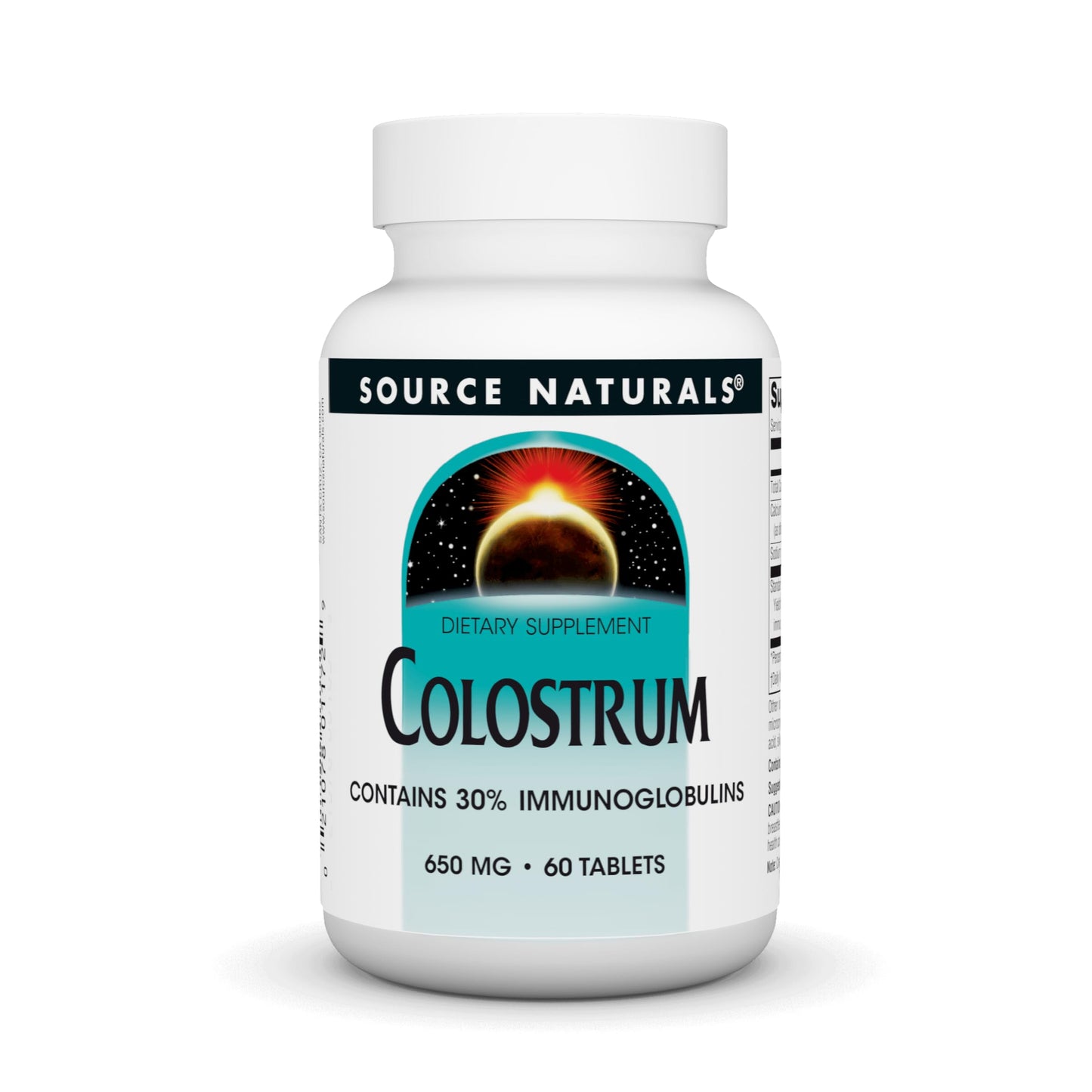 Source Naturals Colostrum Tablets, 60 Count