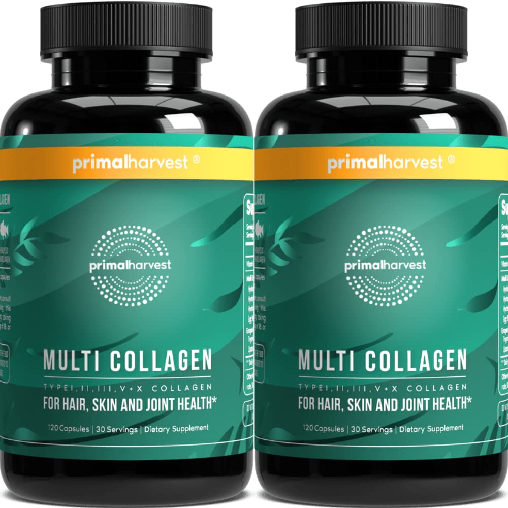 Primal Harvest Multi Collagen Capsules 240 Count