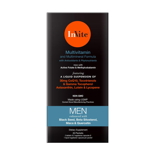 Invite Health Men’s Multivitamin Capsules, 60 Count