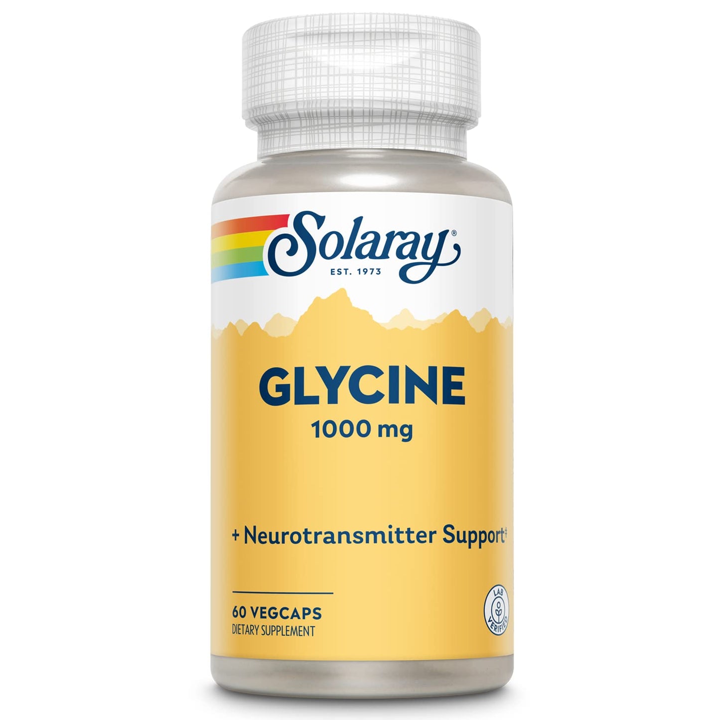 Solaray L-Glycine Capsules 60 Count