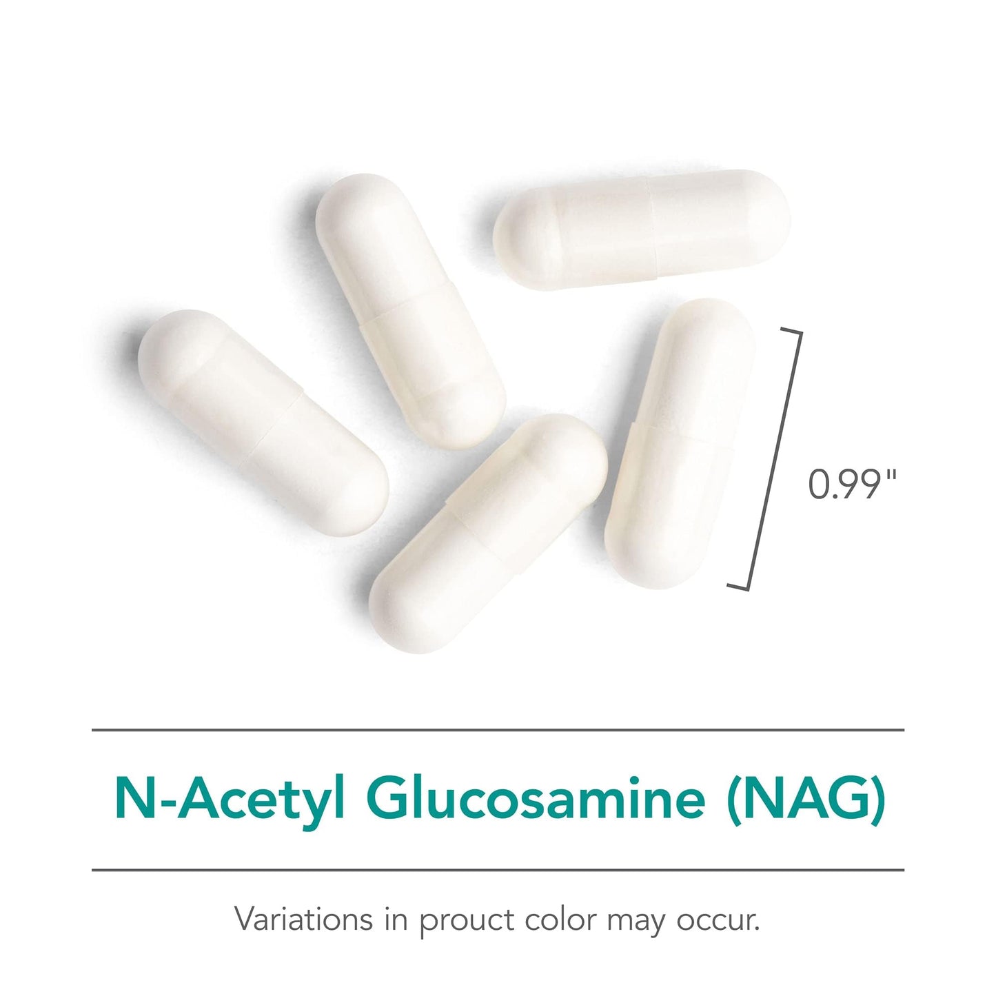 Allergy Research Group Nutricology N-Acetyl Glucosamine 500 mg NAG Supplement Capsules, 90 Capsules