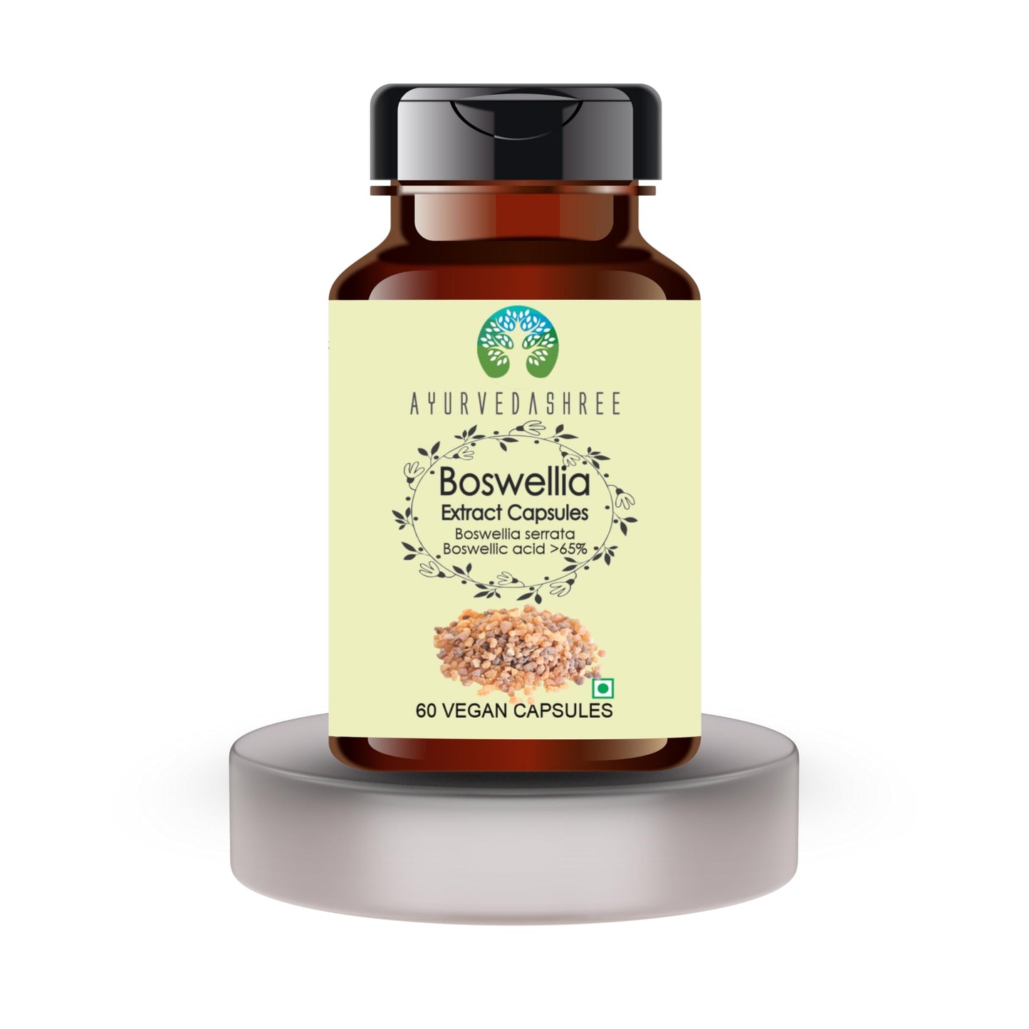 AYURVEDASHREE Boswellia Serrata Extract 500mg Capsule, 60 Count