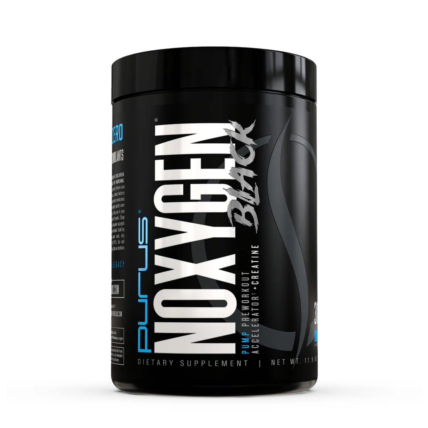 Purus Labs NOXygen Black Powder Pre-Workout Accelerator 11.9 Ounce