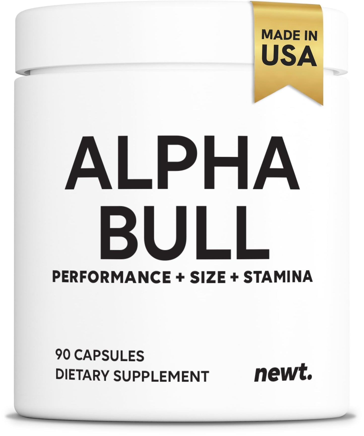 Newt Alpha Bull Male Performance Supplement 90 Capsules