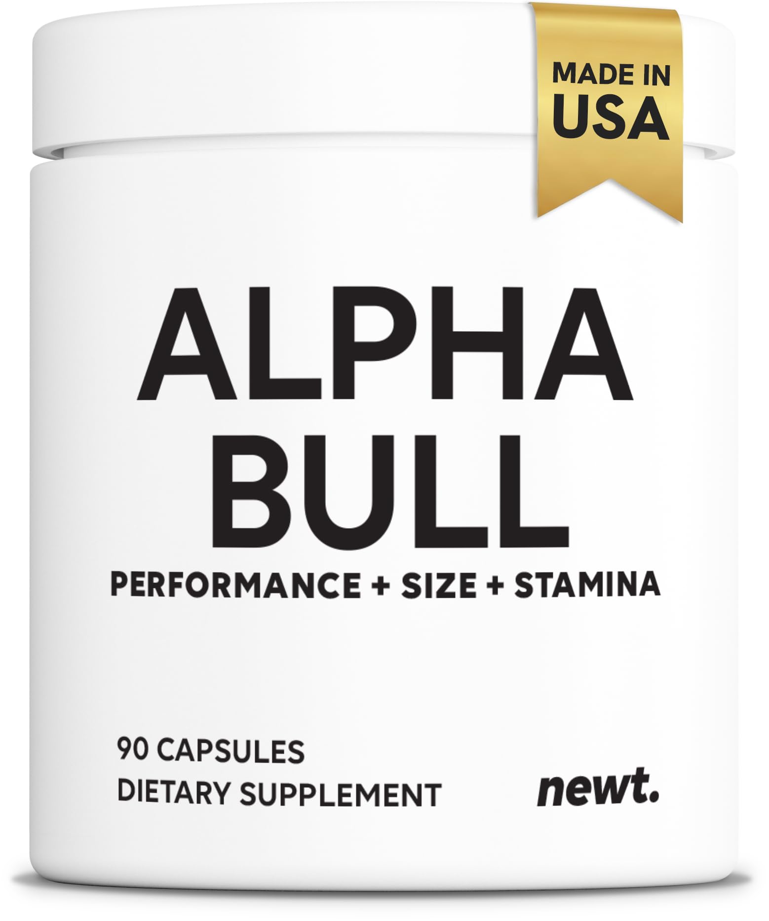 Newt Alpha Bull Male Performance Supplement 90 Capsules