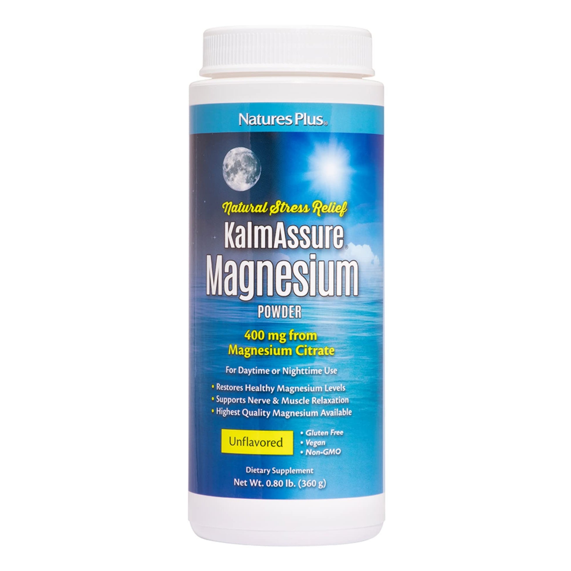 NaturesPlus KalmAssure Magnesium Powder 60 Servings